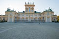 Wilanow Palace Warsaw Poland October 2014 Palace with Garden Exterior View Around Royalty Free Stock Photo