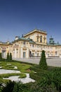 Wilanow Palace, Warsaw, Poland Royalty Free Stock Photo