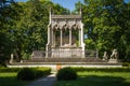 Poland, Warsaw, WilanÃÂ³w Palace in the district of Warsaw, Potocki mausoleum Royalty Free Stock Photo