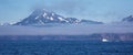 Wild alaskan coast in a large image