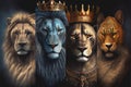 Wild animals king or kings of the jungle