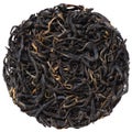 Wild Arbor black tea crop isolated in round shape Royalty Free Stock Photo