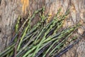 Wild asparagus Royalty Free Stock Photo