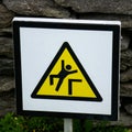 Wild Atlantic Way Ireland: Danger of Falls! Skellig Michael warning slippery steep steps, falls