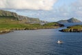 Wild Atlantic Way, Portmagee, Bray Head Walk Royalty Free Stock Photo