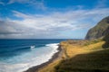 Wild bay Calhau das Achadas landscape Royalty Free Stock Photo