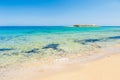 Wild beach on Crete island, Greece Royalty Free Stock Photo