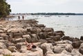 Wild beach. Istria, Croatia