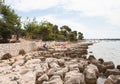 Wild beach. Istria, Croatia