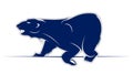 Wild bear vector icon