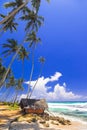 beautiful beaches of Sri Lanka, Weligama, south of island