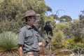 A Wild Bird Show in Kangaroo Island, Australia