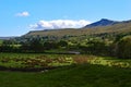 Wild boar fell Mallerstang Dale Yorkshire Dales National Park. UK