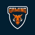 Wild boar gaming logo