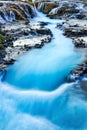 Wild Bruarfoss Waterfall in Iceland