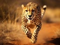 of wild cheetah