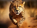 of wild cheetah