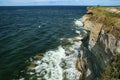 the wild coast of Paldiski in Estonia Royalty Free Stock Photo