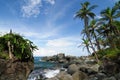 Wild Colombian Caribbean coast near Capurgana