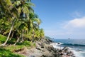 Wild Colombian Caribbean coast near Capurgana