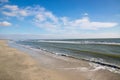 Wild Corbu beach on the Black Sea in Romania