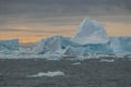 Wild frozen landscape, Antarctica