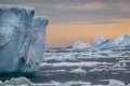 Wild frozen landscape, Antarctica