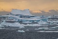 Wild frozen landscape, Antarctica