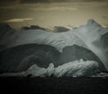 Wild frozen landscape, Antarctica