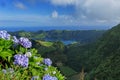 Lake of Seven Cities, Azores Island, Portugal Royalty Free Stock Photo