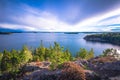 Wild landscape of the Swedish Archipelago, Sweden Royalty Free Stock Photo