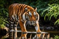 wild life photography of a tiger in the forest