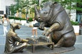 Animal Sculptures created by Gillie and Marc in lower Manhattan, New York, USA
