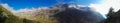 Wild mountain panorama Royalty Free Stock Photo