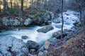 Wild Mountain Trout Stream in the Blue Ridge Mountains Royalty Free Stock Photo