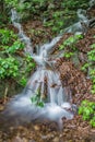 Waterfall in the Blue Ridge Mountain Royalty Free Stock Photo