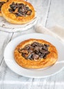 Wild mushroom tartlets Royalty Free Stock Photo