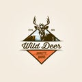 Wild Nature Logo Template Royalty Free Stock Photo
