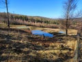 Lakes in the Wild nature Royalty Free Stock Photo