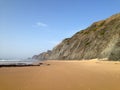 Wild Ocean beach scenery near Sagres, Algarve, Portugal Royalty Free Stock Photo