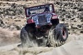 Wild ride off-road cars in the dunes , Limassol, Cyprus Royalty Free Stock Photo