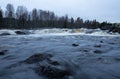Wild river in sweden