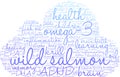 Wild Salmon Word Cloud