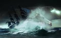 Wild sea Royalty Free Stock Photo