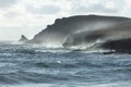 Wild Seascape, Trevose Head Cornwall Royalty Free Stock Photo