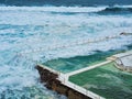 Wild Surf, Bondi Icebergs Ocean Pool, Sydney, Australia