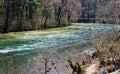 Wild Trout Stream in Goshen Pass Royalty Free Stock Photo