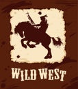 Wild west background 3