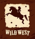 Wild west background 2