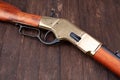 Wild west gun - lever-action repeating rifle